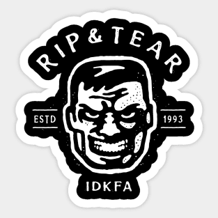 IDKFA Sticker